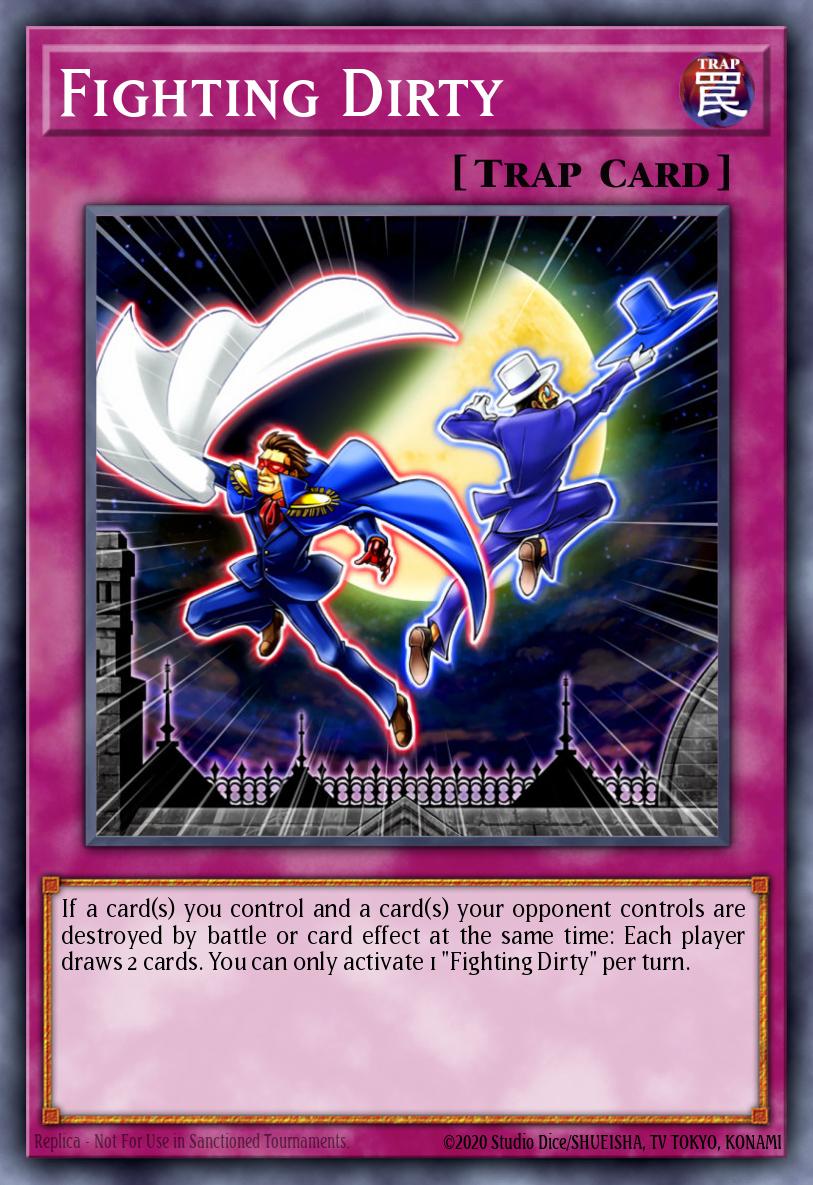 Fighting Dirty Yu-Gi-Oh card
