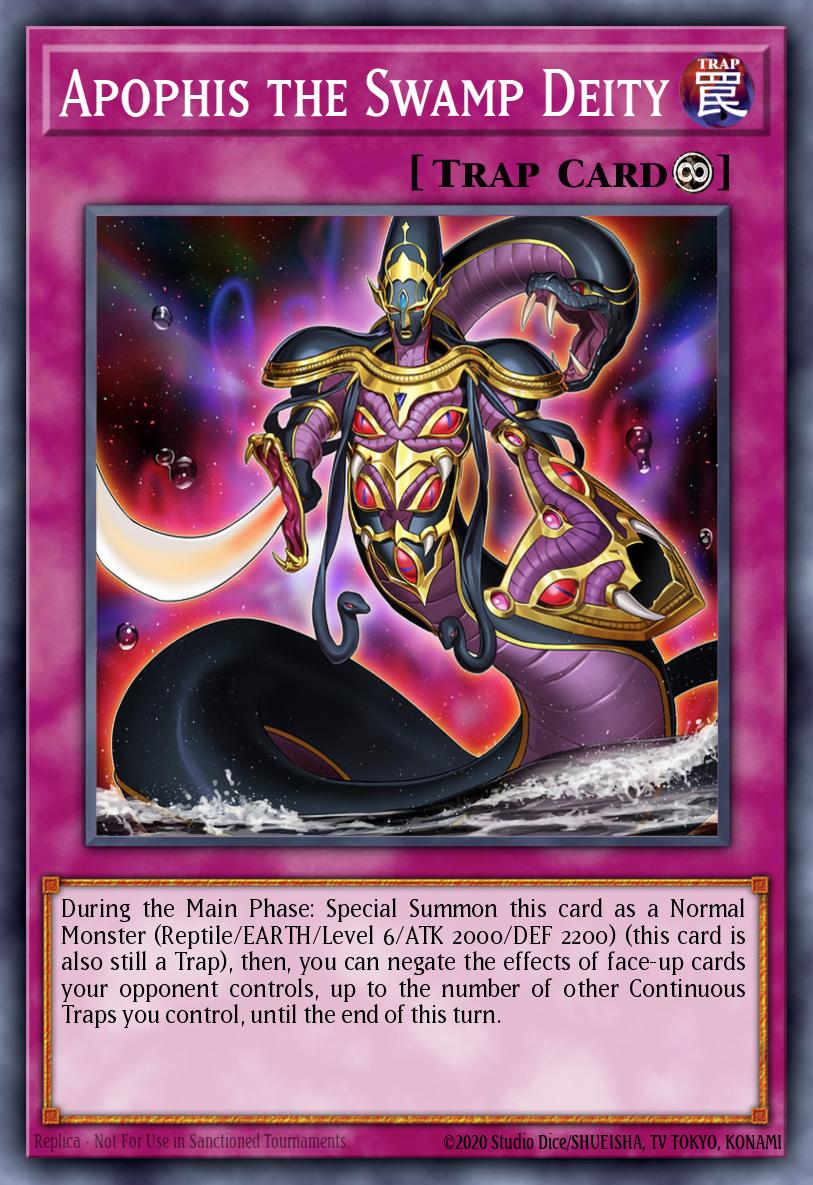 Apophis the Swamp Deity Yu-Gi-Oh card