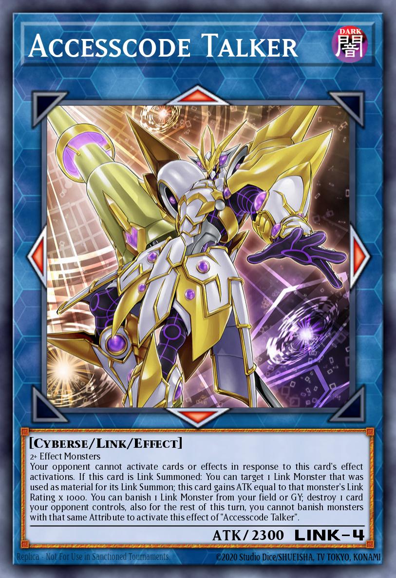 Accesscode Talker Yu-Gi-Oh card
