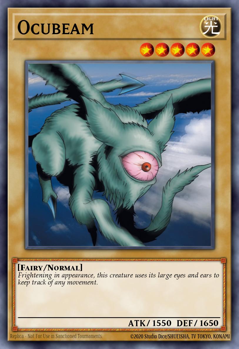 Ocubeam Yu-Gi-Oh card