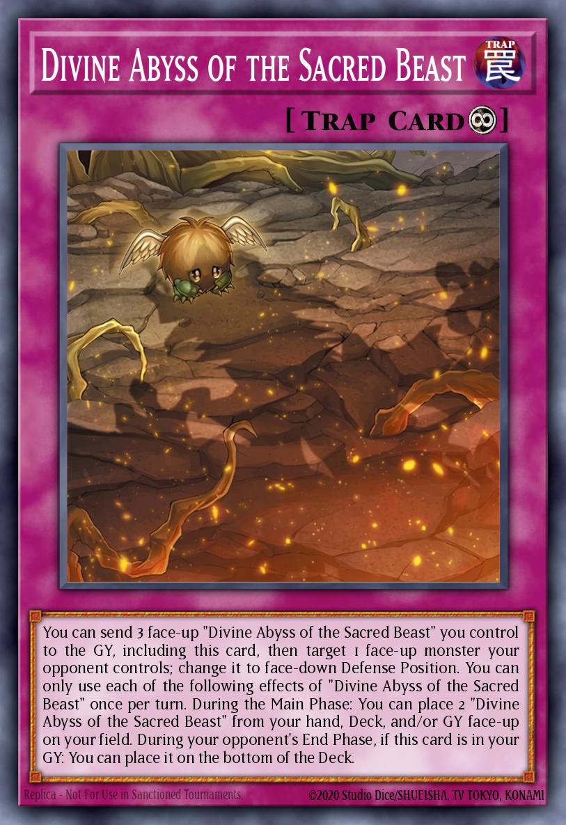 Divine Abyss of the Sacred Beast Yu-Gi-Oh card