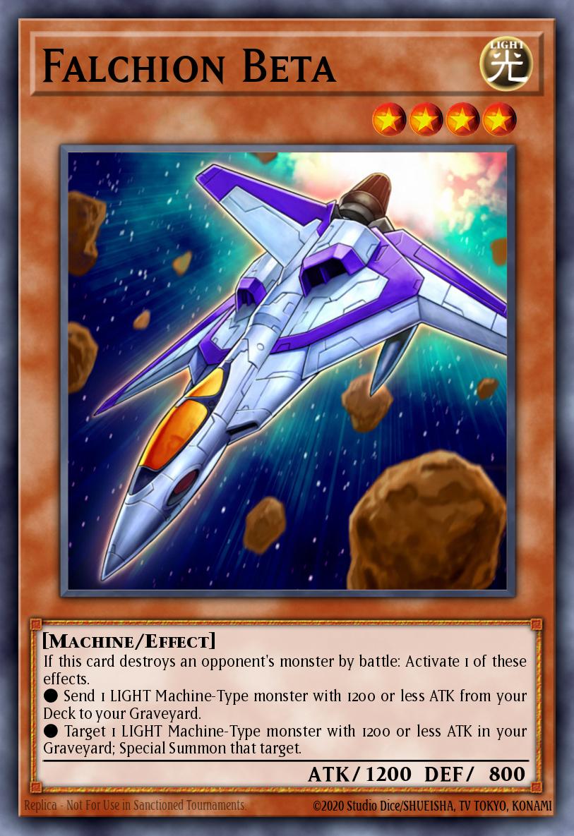 Falchion Beta Yu-Gi-Oh card