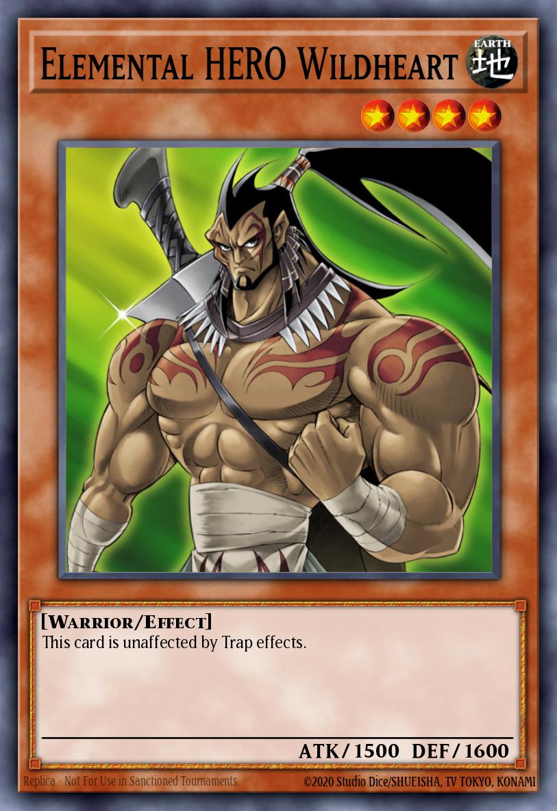 Elemental HERO Wildheart Yu-Gi-Oh card