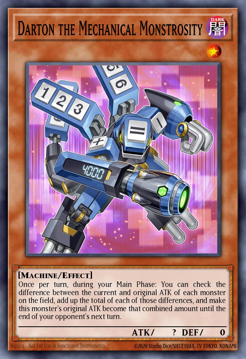Darton the Mechanical Monstrosity Yu-Gi-Oh card