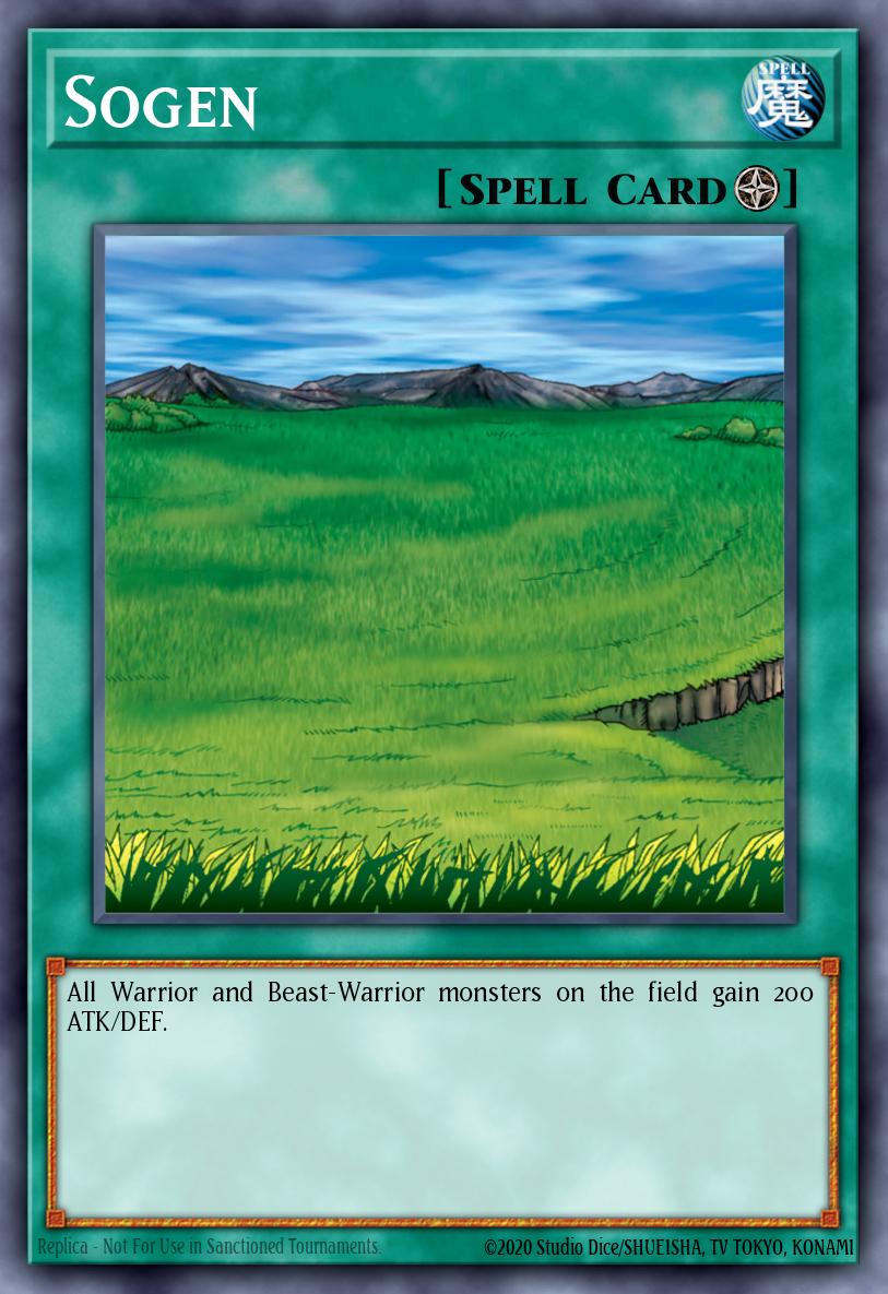 Sogen Yu-Gi-Oh card