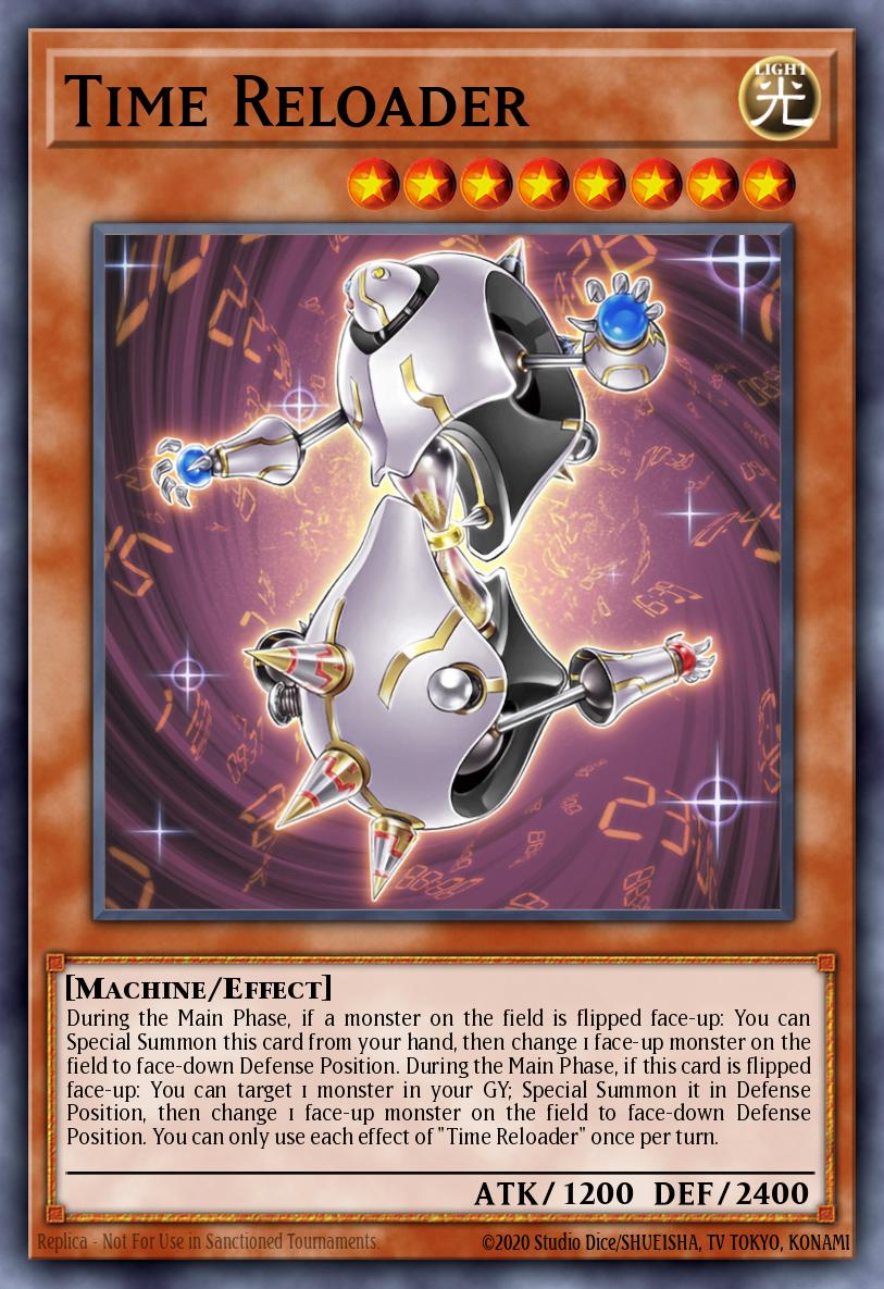 Time Reloader Yu-Gi-Oh card