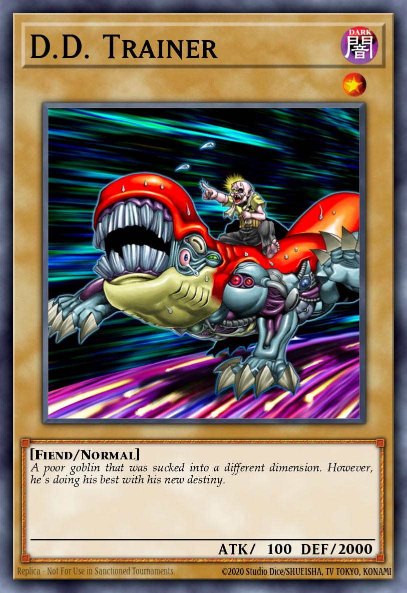 D.D. Trainer Yu-Gi-Oh card