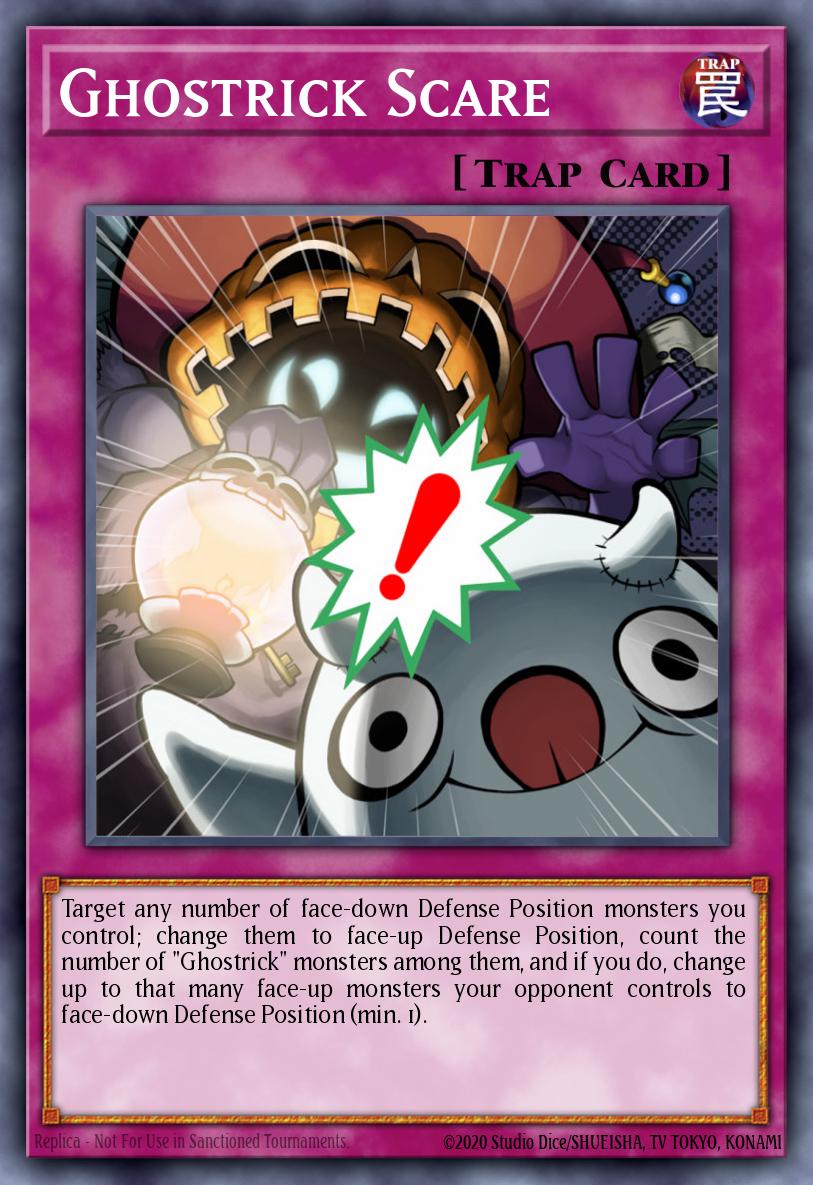 Ghostrick Scare Yu-Gi-Oh card