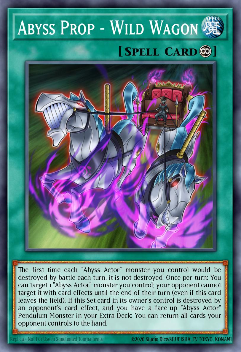 Abyss Prop - Wild Wagon Yu-Gi-Oh card