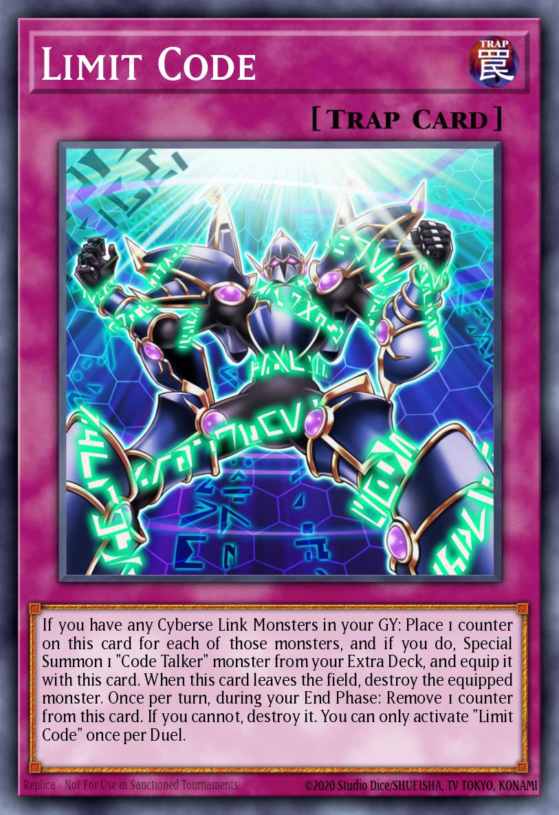 Limit Code Yu-Gi-Oh card