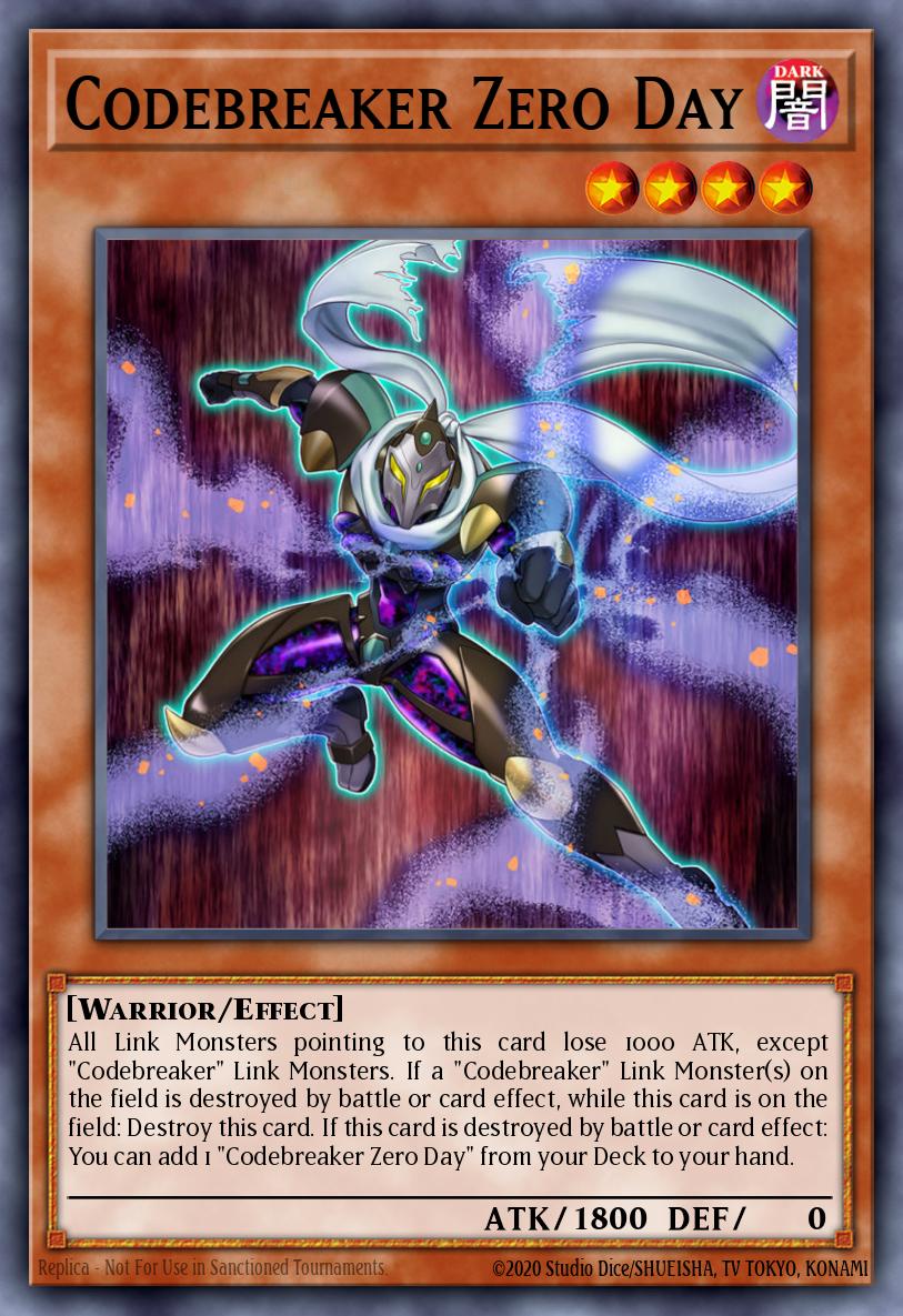 Codebreaker Zero Day Yu-Gi-Oh card