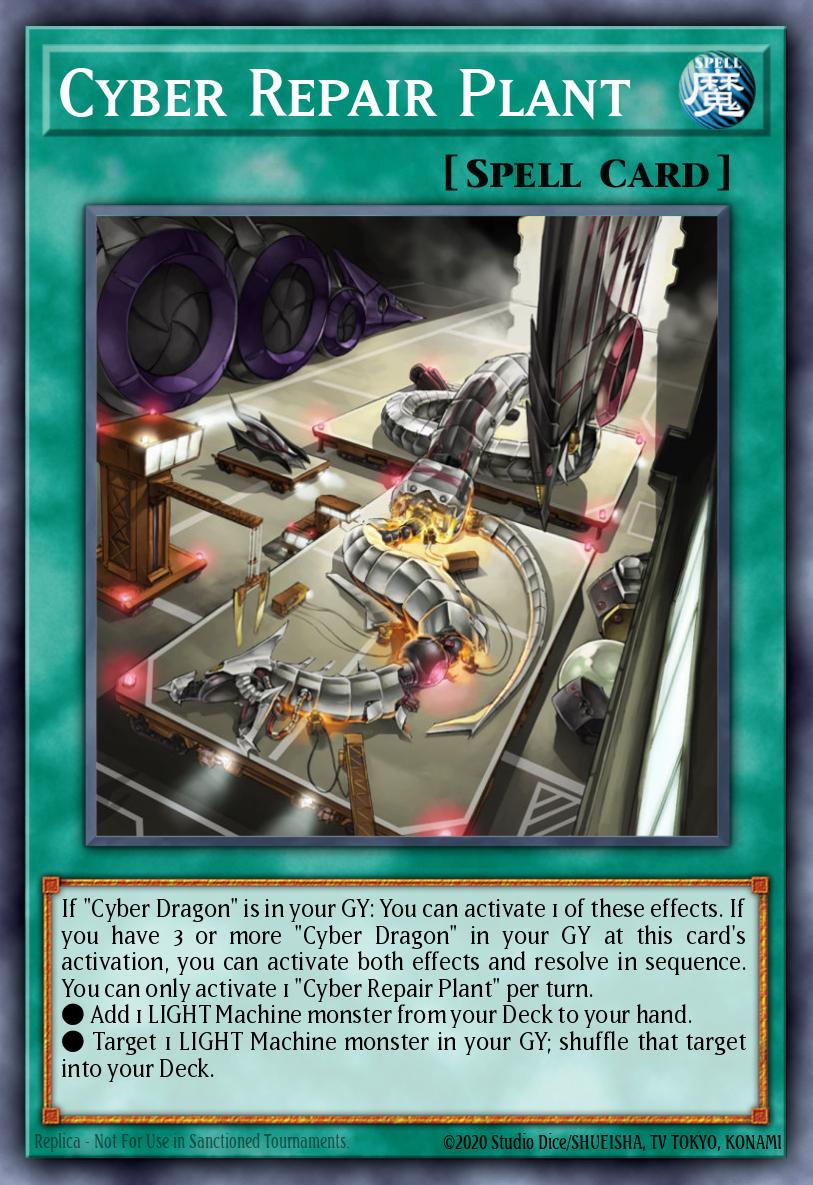 Cyber Repair Plant Yu-Gi-Oh card