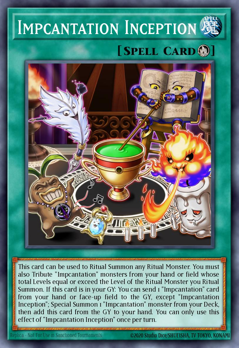 Impcantation Inception Yu-Gi-Oh card