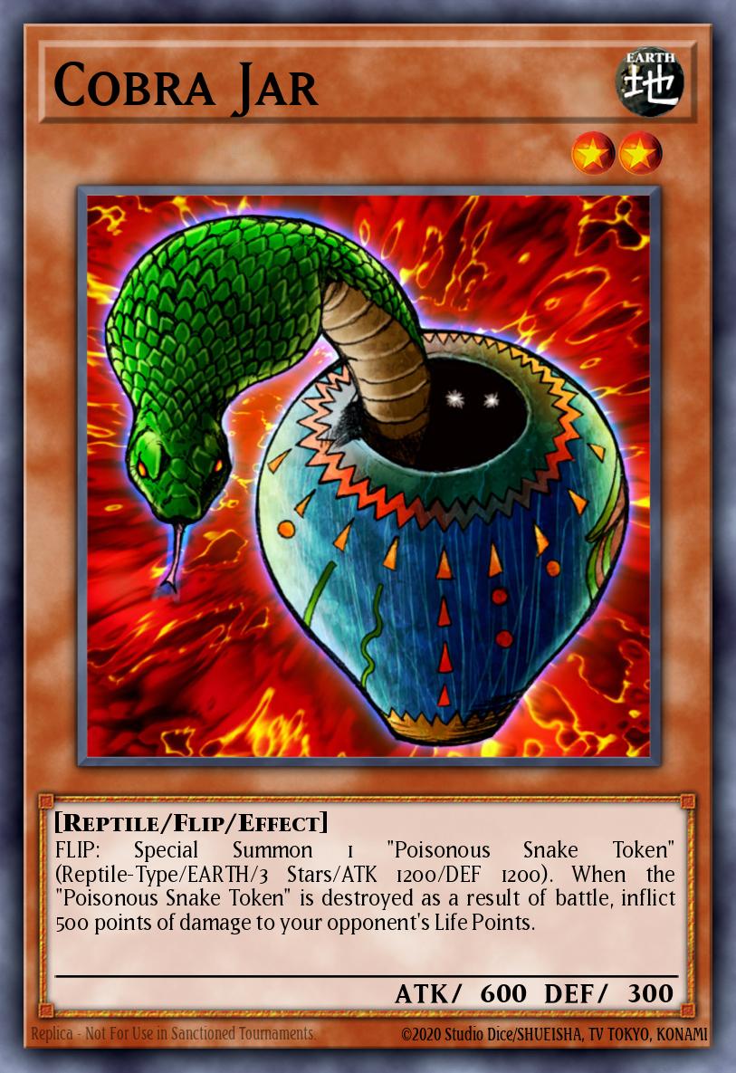 Cobra Jar Yu-Gi-Oh card