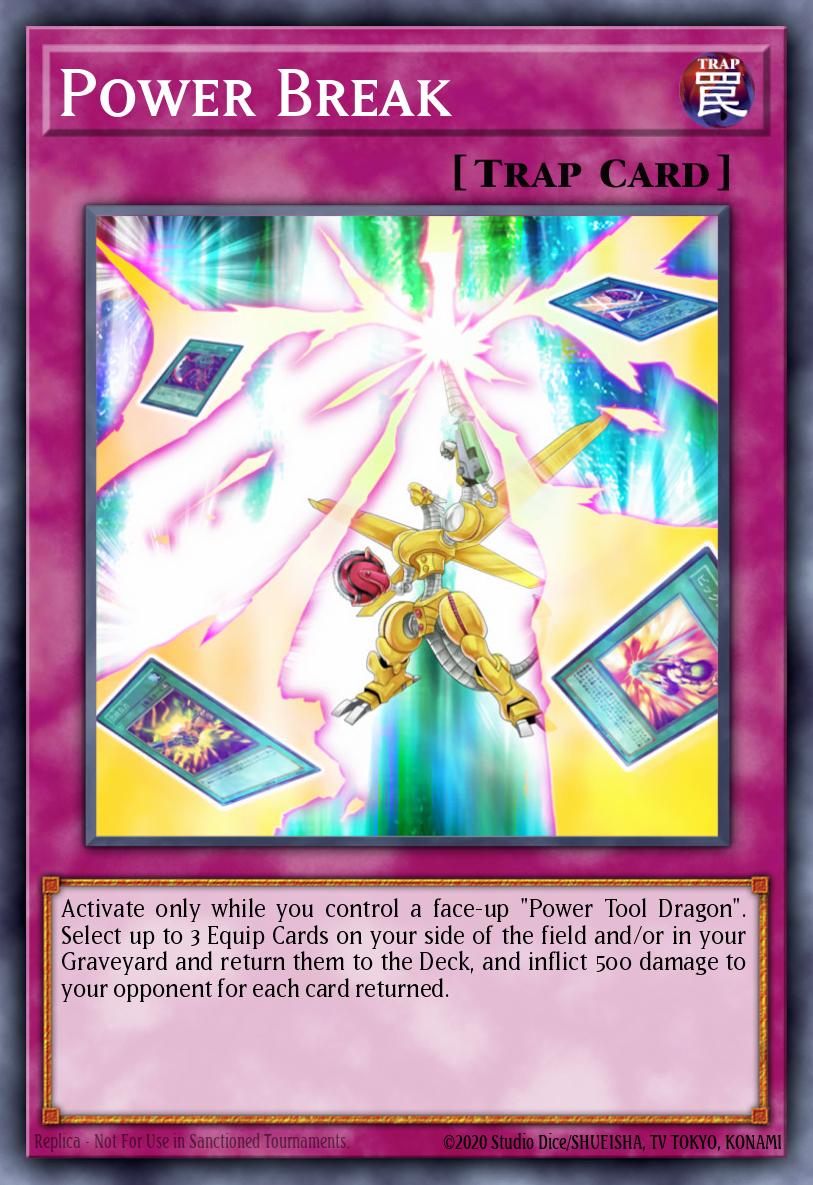 Power Break Yu-Gi-Oh card