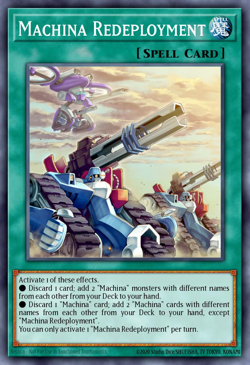 Machina Redeployment Yu-Gi-Oh card