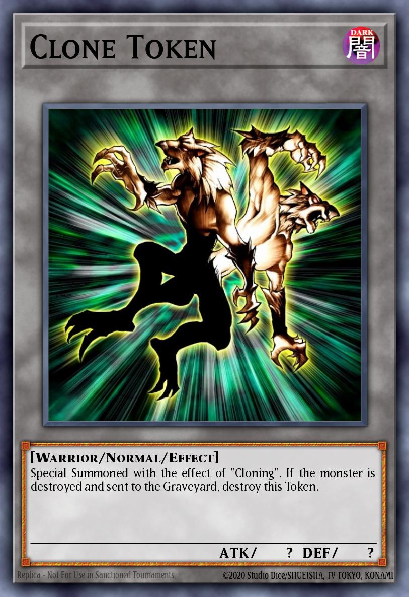 Clone Token Yu-Gi-Oh card
