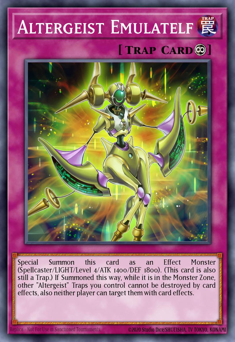 Altergeist Emulatelf Yu-Gi-Oh card