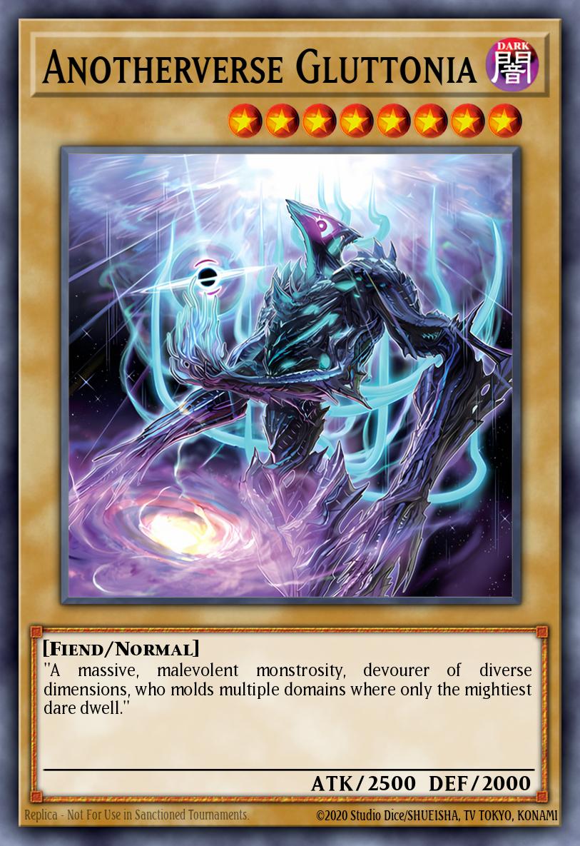 Anotherverse Gluttonia Yu-Gi-Oh card