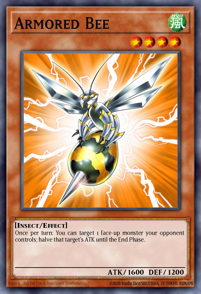 Armored Bee Yu-Gi-Oh card
