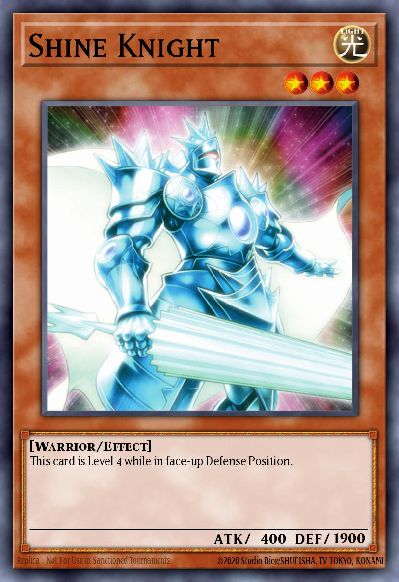 Shine Knight Yu-Gi-Oh card