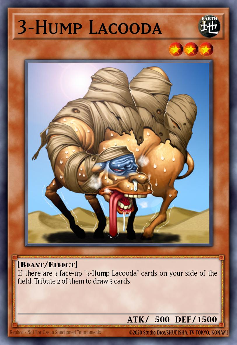 3-Hump Lacooda Yu-Gi-Oh card