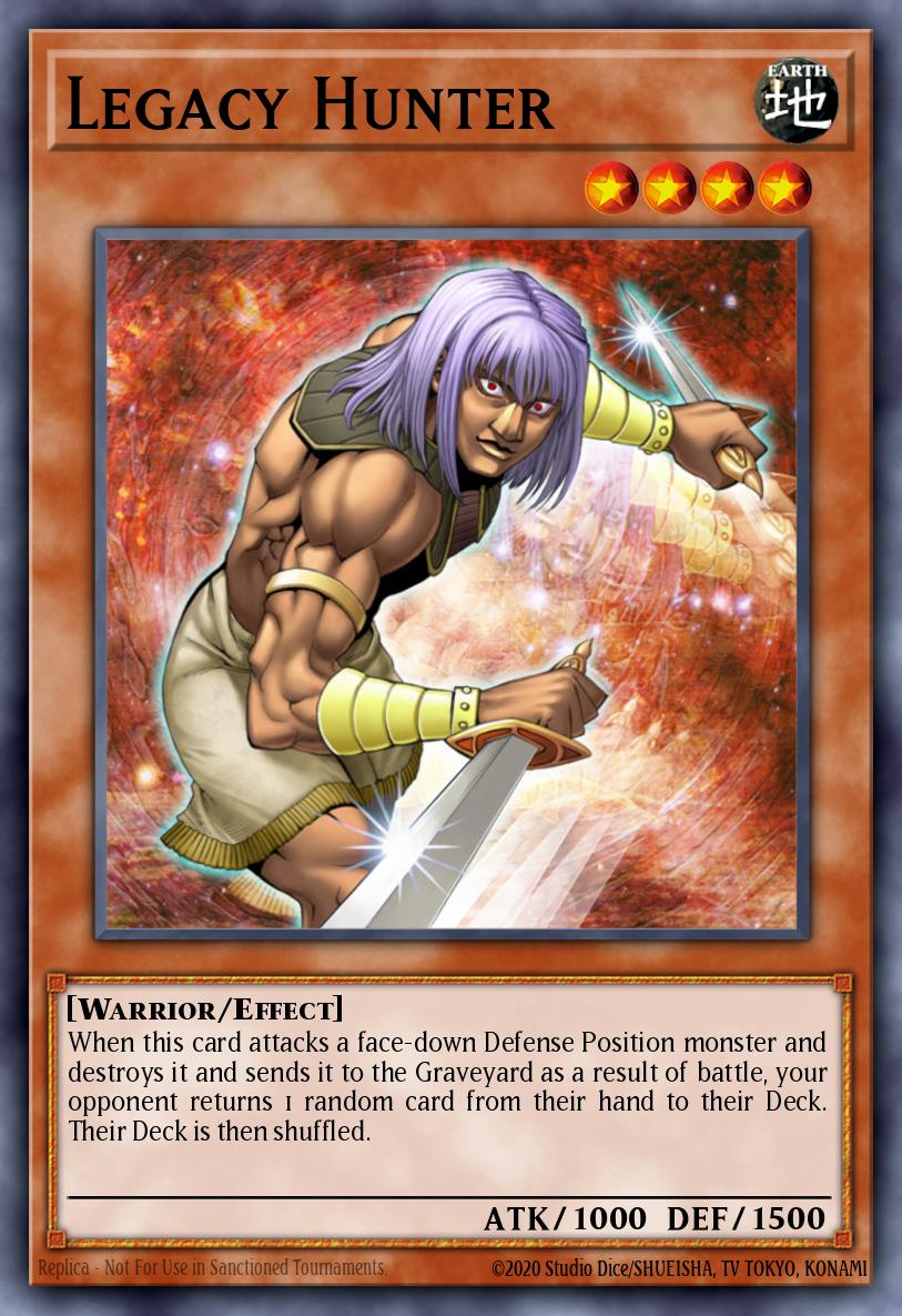 Legacy Hunter Yu-Gi-Oh card