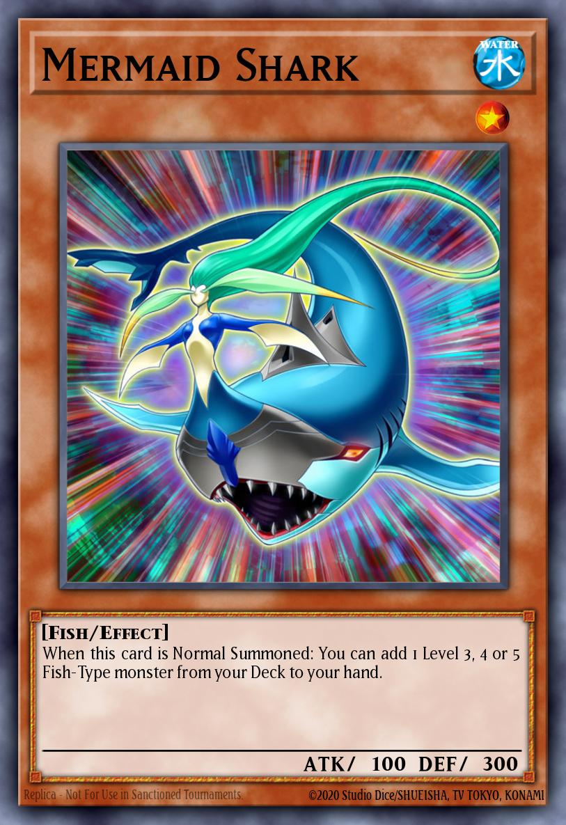 Mermaid Shark Yu-Gi-Oh card