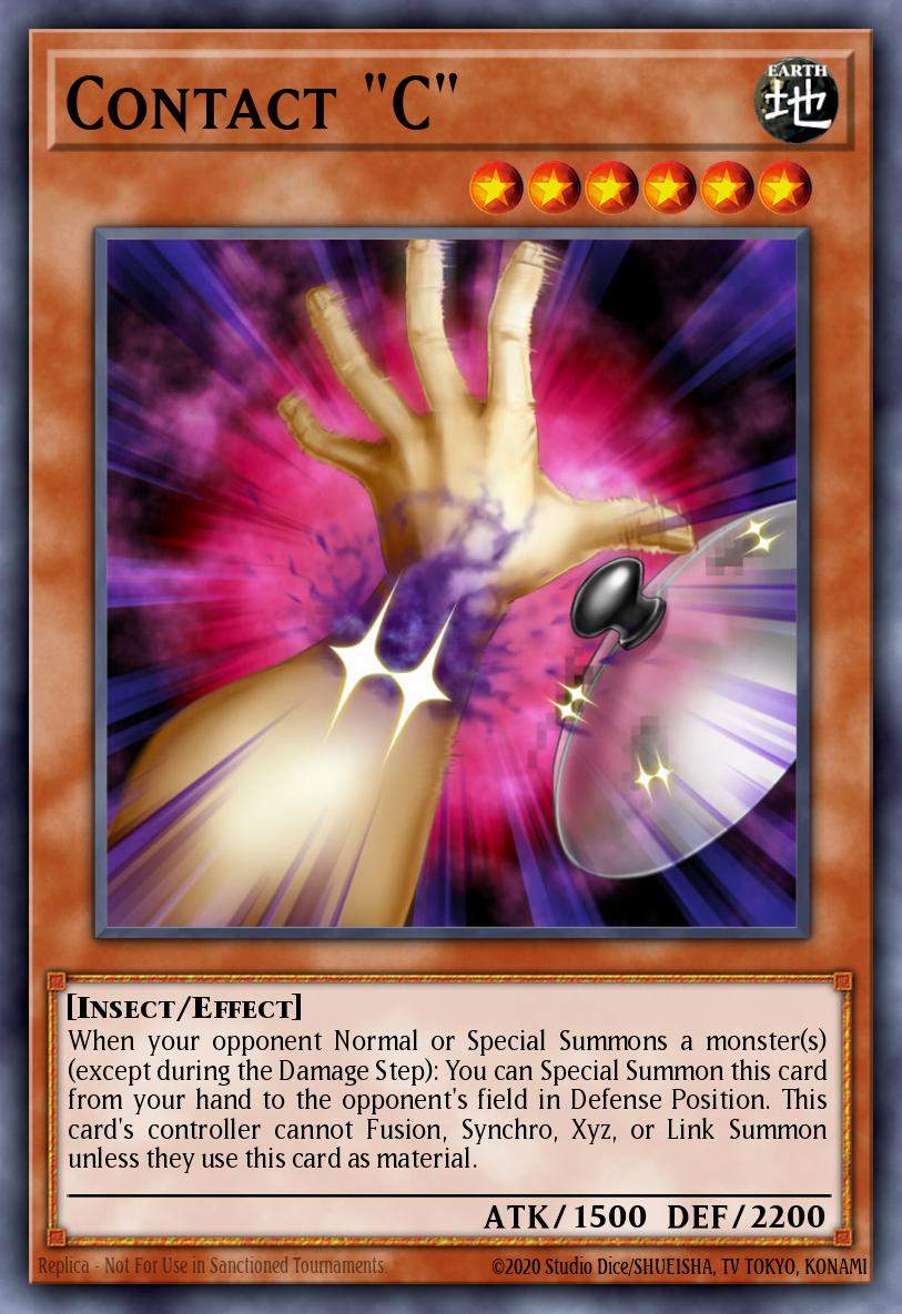Contact "C" Yu-Gi-Oh card