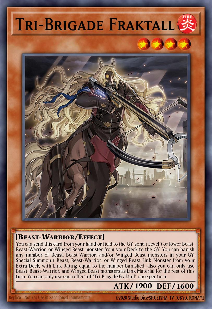 Tri-Brigade Fraktall Yu-Gi-Oh card