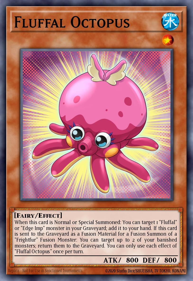 Fluffal Octopus Yu-Gi-Oh card