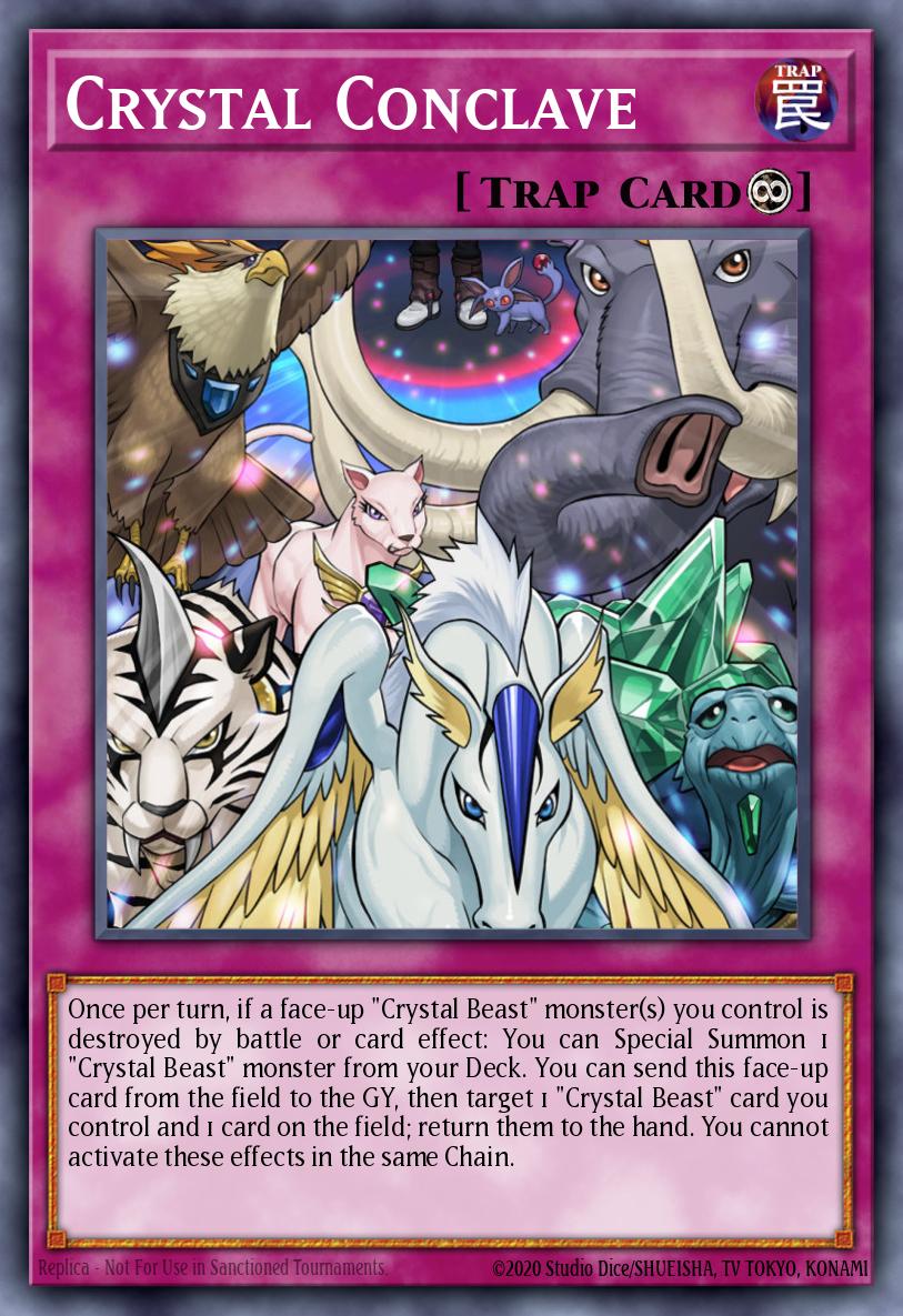 Crystal Conclave Yu-Gi-Oh card