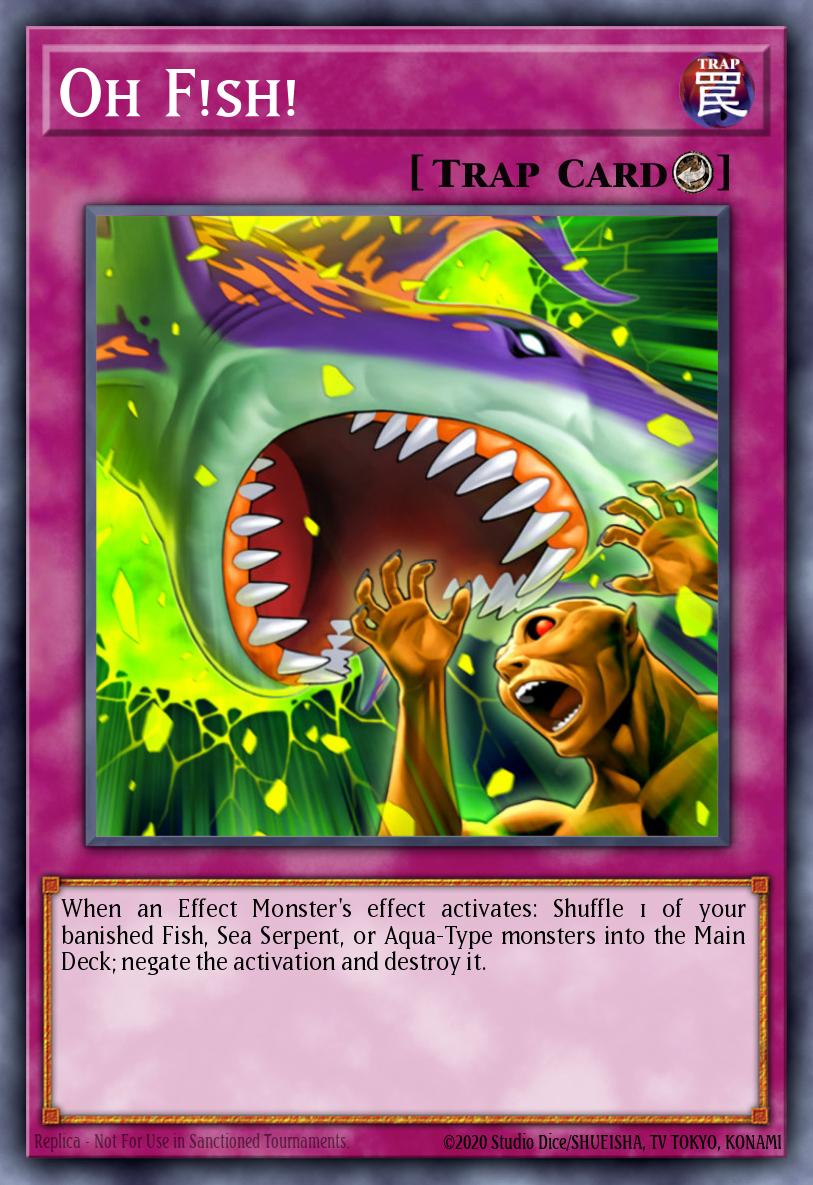 Oh F!sh! Yu-Gi-Oh card