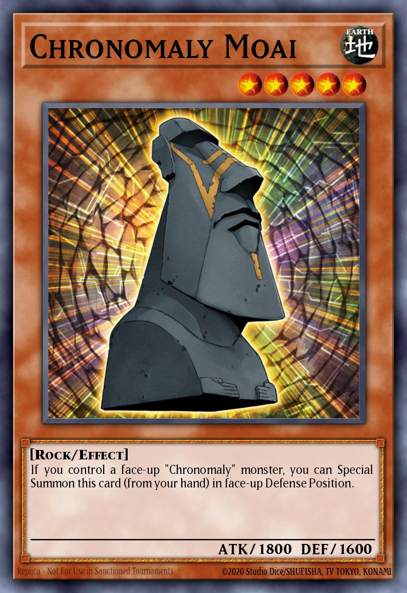 Chronomaly Moai Yu-Gi-Oh card