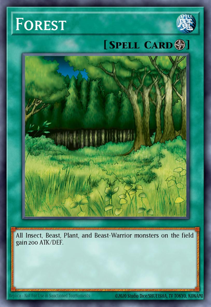 Forest Yu-Gi-Oh card