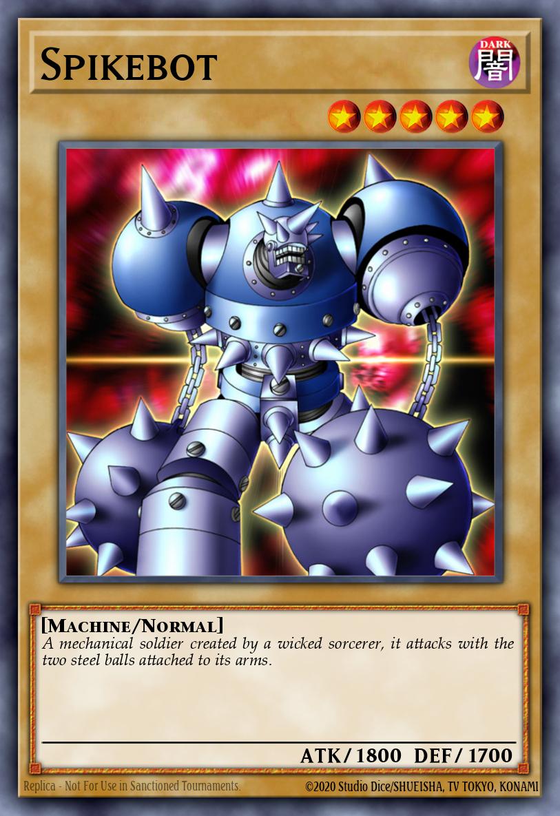 Spikebot Yu-Gi-Oh card