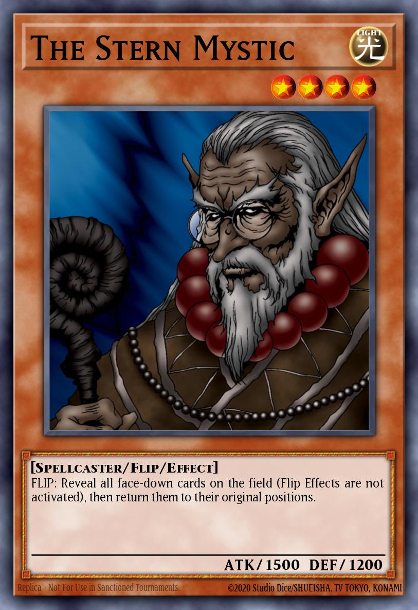 The Stern Mystic Yu-Gi-Oh card