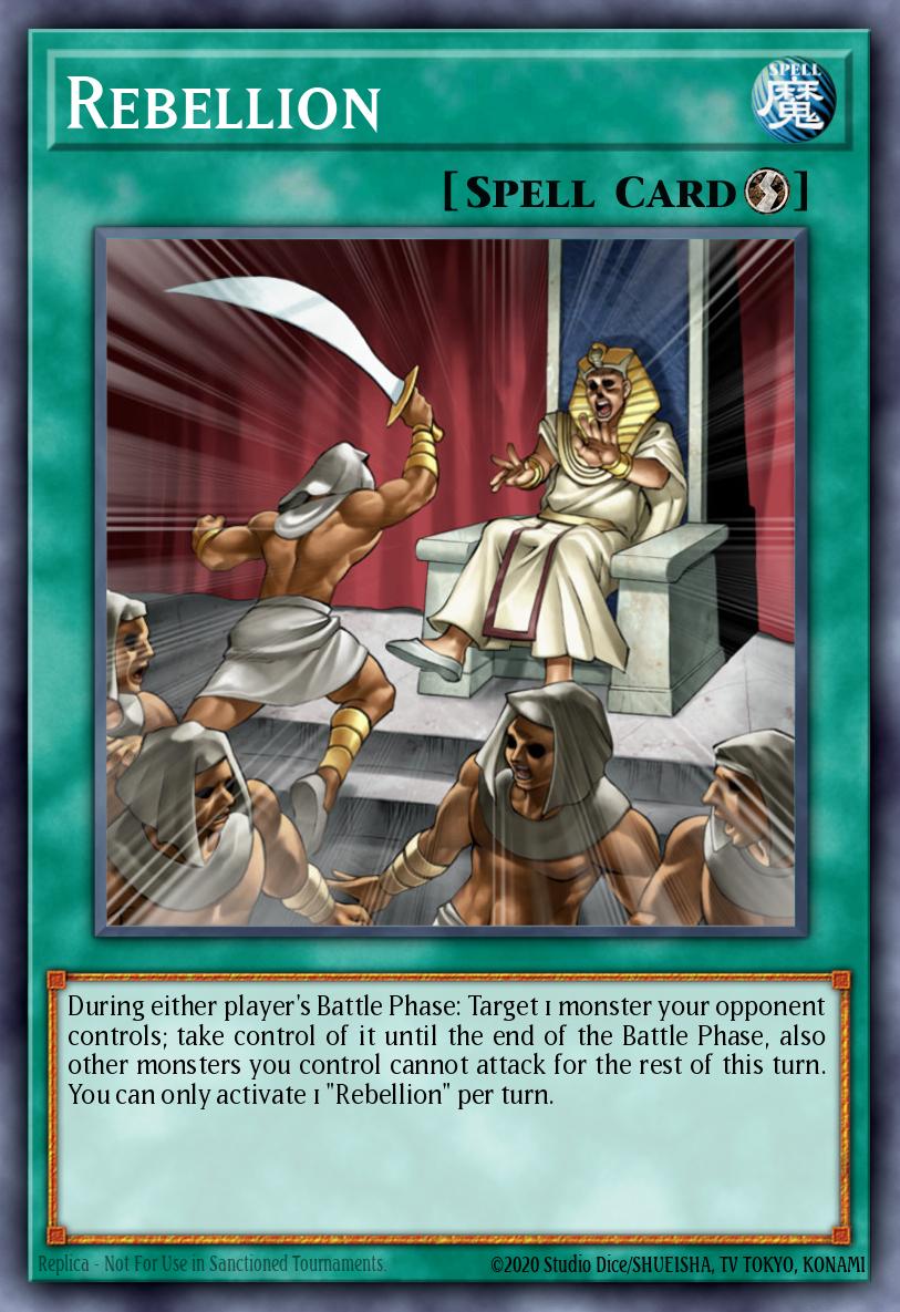 Rebellion Yu-Gi-Oh card