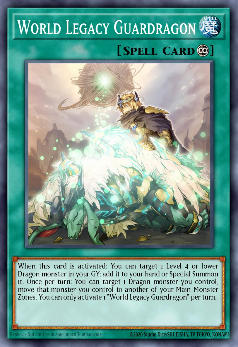 World Legacy Guardragon Yu-Gi-Oh card