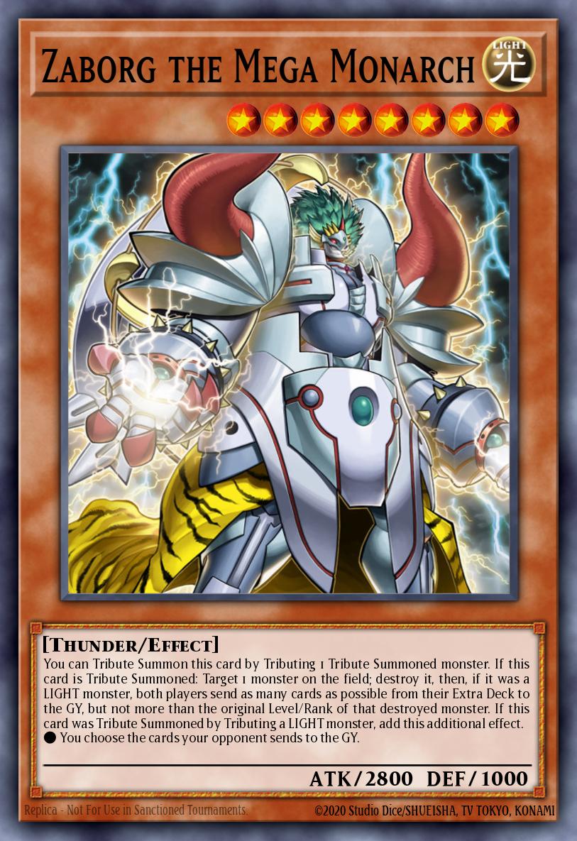 Zaborg the Mega Monarch Yu-Gi-Oh card