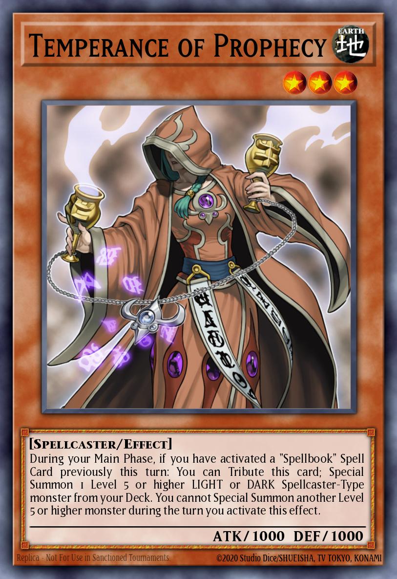 Temperance of Prophecy Yu-Gi-Oh card