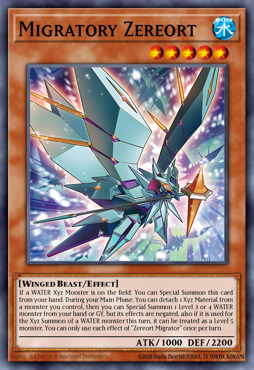 Migratory Zereort Yu-Gi-Oh card
