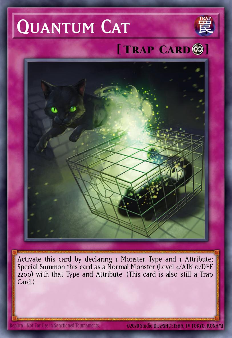 Quantum Cat Yu-Gi-Oh card