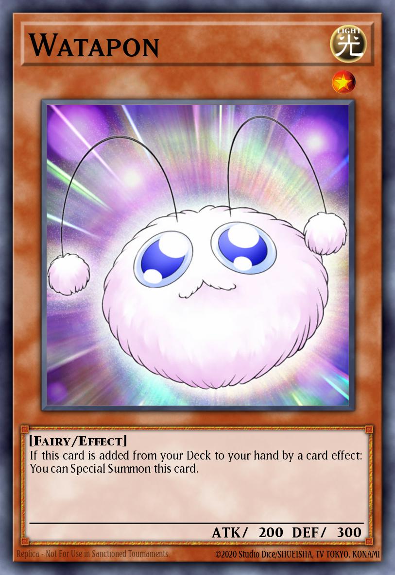 Watapon Yu-Gi-Oh card
