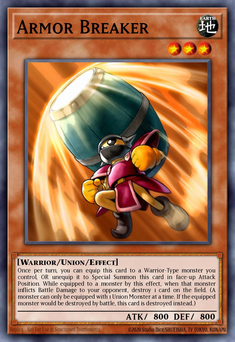 Armor Breaker Yu-Gi-Oh card