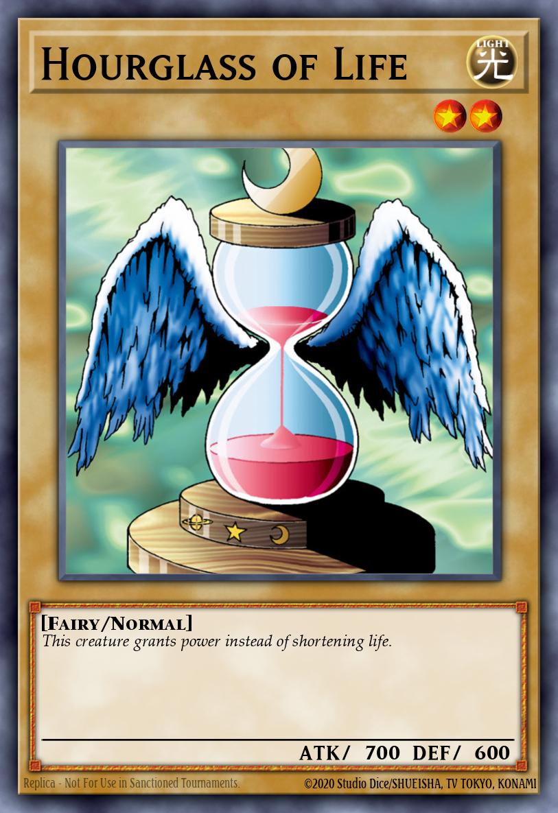 Hourglass of Life Yu-Gi-Oh card