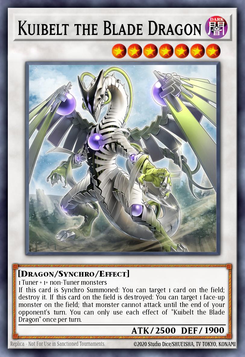 Kuibelt the Blade Dragon Yu-Gi-Oh card