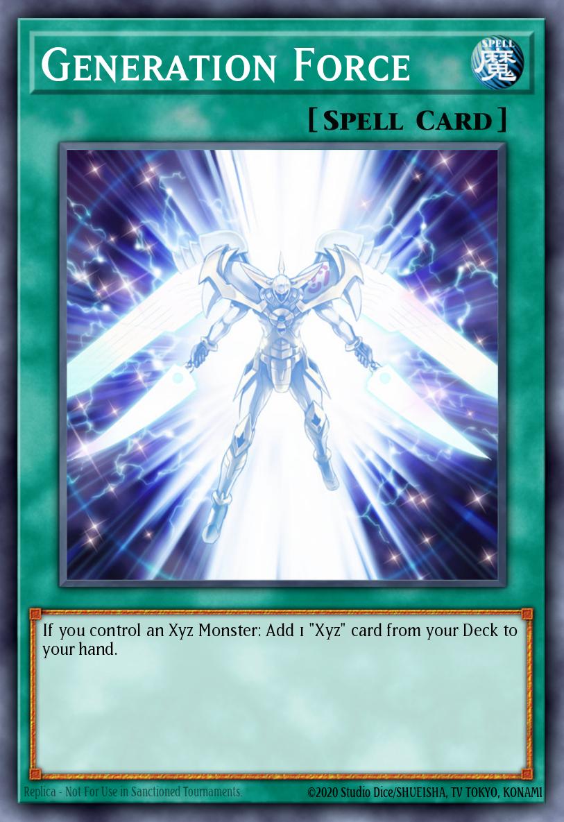 Generation Force Yu-Gi-Oh card
