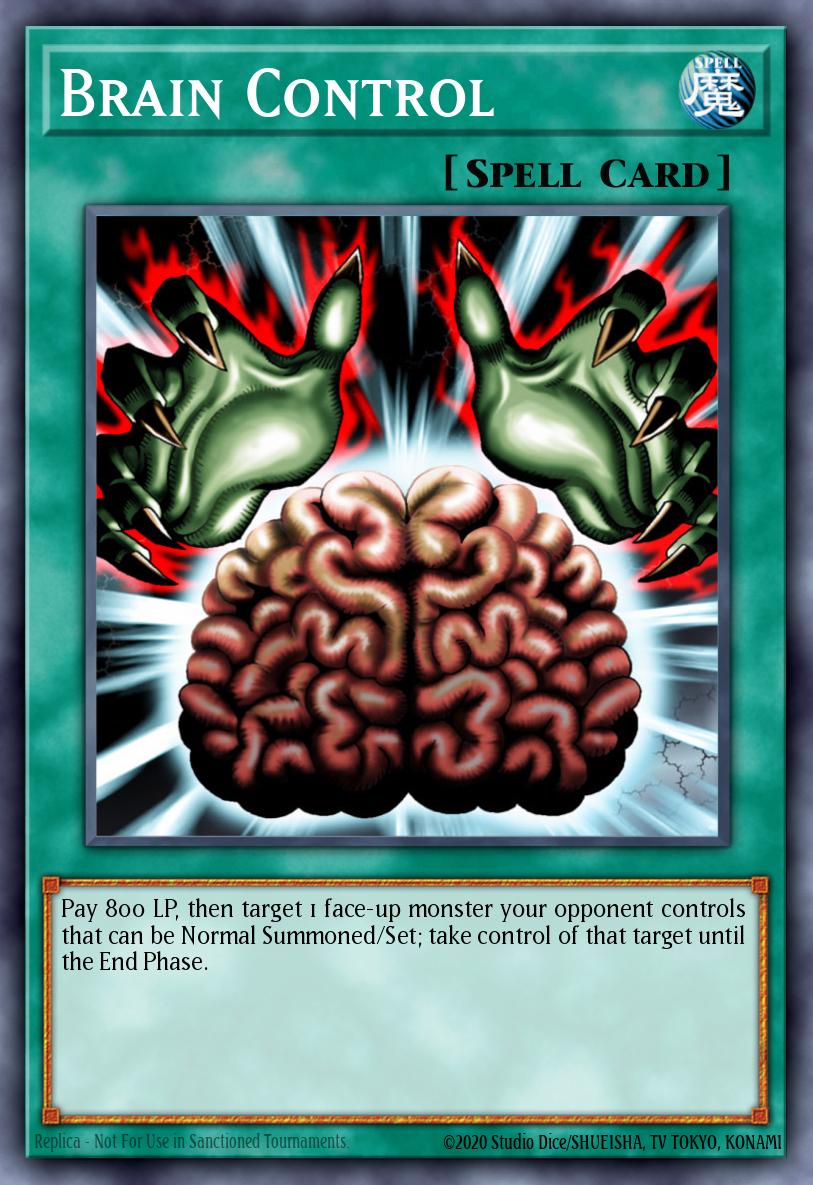 Brain Control Yu-Gi-Oh card