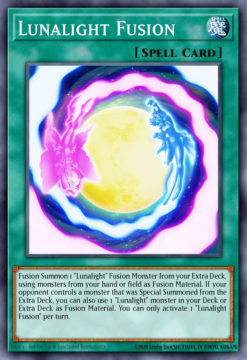 Lunalight Fusion Yu-Gi-Oh card